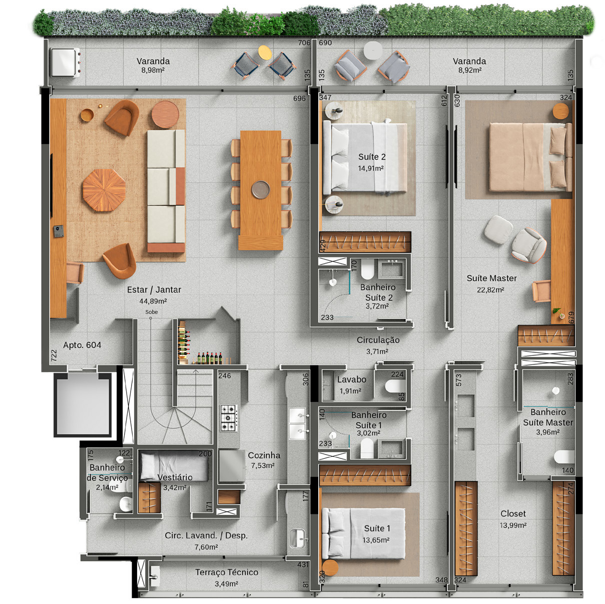 429m²